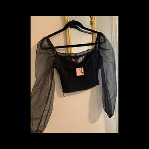 Puff Sleeve Top (NWT)